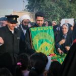 عکس| خادمان امام رضا(ع) در جمع دلواریها