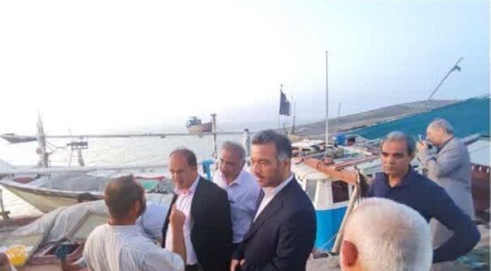 احداث اسکله پهلوگیری و تخلیه صید در شیف بوشهر