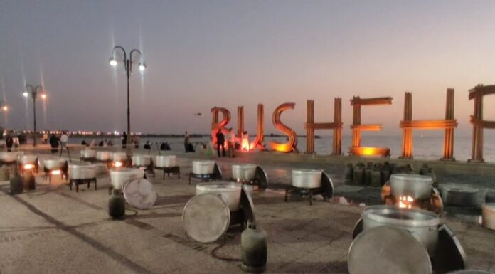 جشن غدیر در بوشهر برگزار شد/ پخت ۱۱۰ دیگ غذا و برپایی ۱۰۰ غرفه