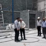 پیشرفت ۶۰ درصدی سالن چندمنظوره ژیمناستیک بوشهر