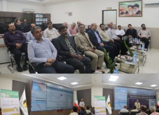 بازدید مدیرکل صدا و سیمای مرکز بوشهر از مرکز دیسپاچینگ برق استان /امضا تفاهم نامه همکاری دوجانبه