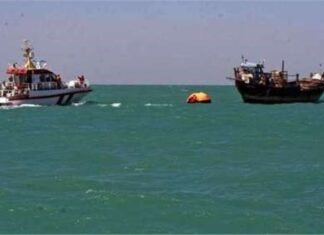 نجات ۶ ملوان از خطر غرقشدگی در مسیر دریایی خلیج فارس