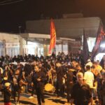 سنتی قدیمی در بردخون/عاشقان حسین (ع) به پیشواز محرم رفتند