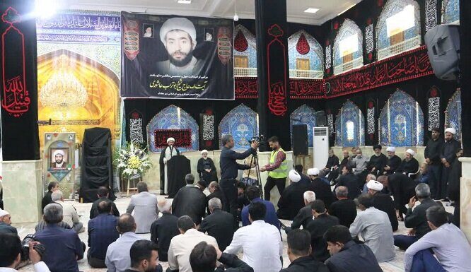 مراسم سالگرد شهادت «آیتالله عاشوری» برگزار شد