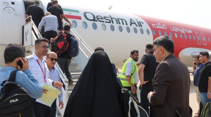 آغاز پروازهای اربعینی بوشهر به نجف