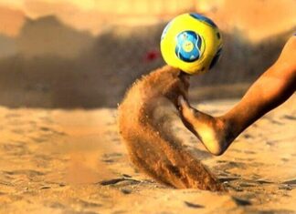 تیم فوتبال ساحلی حیات داوود گناوه بر چلیچه شهرکرد غلبه کرد