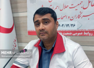 هلال احمر بوشهر در عراق به بیماران امدادرسانی میکند