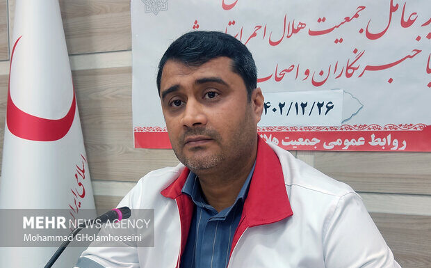 هلال احمر بوشهر در عراق به بیماران امدادرسانی میکند