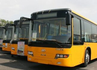 ایستگاهها و اتوبوسهای شهری بوشهر به سیستم سرمایشی مجهز شدند