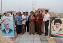 ۱۷ پروژه در بخش «کاکی» افتتاح و اجرایی شد