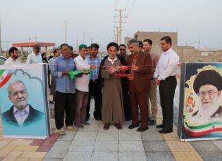 ۱۷ پروژه در بخش «کاکی» افتتاح و اجرایی شد