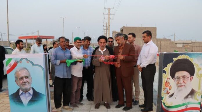 ۱۷ پروژه در بخش «کاکی» افتتاح و اجرایی شد