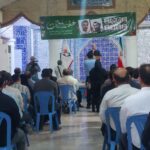 عطرافشانی گلزار شهدا بوشهر به مناسبت هفته دولت برگزارشد