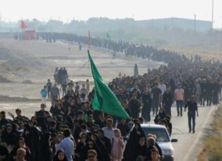 پیادهروی دلدادگان اربعین در نقاط مختلف استان بوشهر برگزار میشود