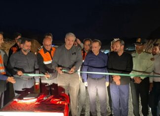 پروژه اصلاح مسیر گردنه عامری در شهرستان دیلم به بهرهبرداری رسید