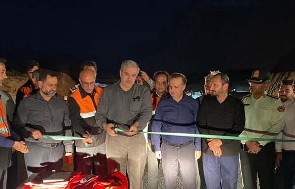 پروژه اصلاح مسیر گردنه عامری در شهرستان دیلم به بهرهبرداری رسید