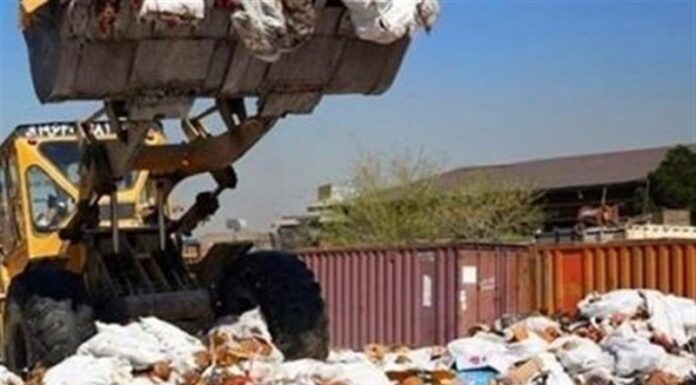 امحا کالاهای وارداتی ۱۳ کانتینر در بوشهر