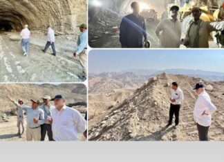 بازدید استاندار بوشهر از قطعات مختلف آزاد راه بوشهر به شیراز