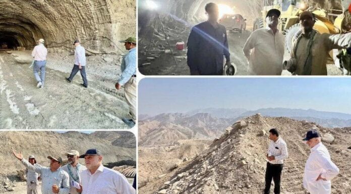 بازدید استاندار بوشهر از قطعات مختلف آزاد راه بوشهر به شیراز