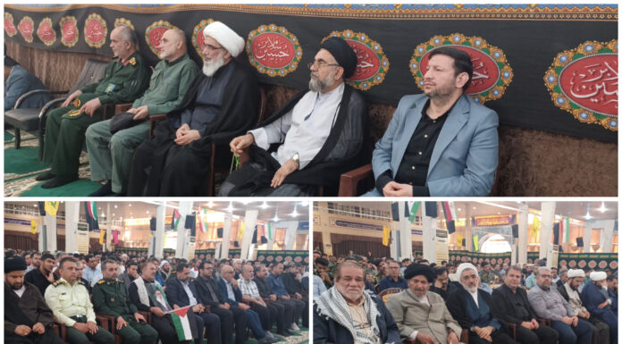 بزرگداشت شهید سیدحسن نصرالله در بوشهر+فیلم و تصاویر