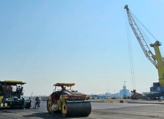 اتمام آمادهسازی ۳.۵ هکتار از اراضی پسکرانهای مجتمع بندری نگین در بوشهر