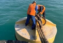 طرح تعمیرات دورهای و فصلی علائم کمک ناوبری محدوده مطاف انجام شد