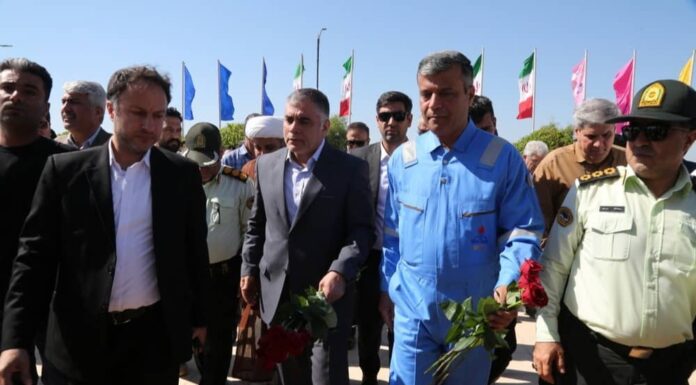 با استقبال مدیرعامل شرکت پایانه های نفتی ایران