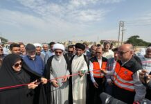 پل جدید «سیدرضا» گناوه افتتاح شد
