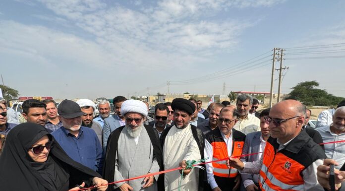 پل جدید «سیدرضا» گناوه افتتاح شد