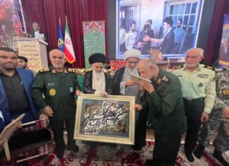 آیین تجلیل از استاندار سابق بوشهر+ تصویر