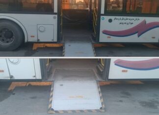 ۷۵ درصد اتوبوسهای شهری بوشهر به امکانات ویژه توانیابان مجهز شدند