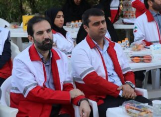 داوطلبان پشتوانه ارزشمندجمعیت هلال احمر هستند