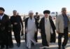آیتالله حسینی بوشهری وارد خارگ شد