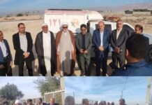 در آیینی روستای تل سنگ از توابع شهرستان دیر برقدار شد