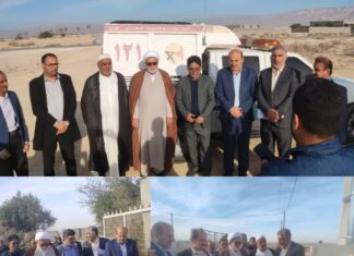 در آیینی روستای تل سنگ از توابع شهرستان دیر برقدار شد