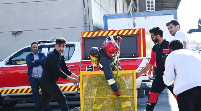 دومین دوره مسابقات چالش نوین آتشنشانان در بوشهر برگزار شد