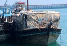 ۳ شناور حامل کالای قاچاق در آبهای بوشهر توقیف شد