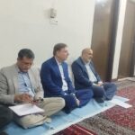 استاندار بوشهر به دیدار خانواده شهید بحرانی رفت