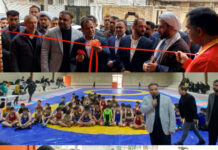 خانه کشتی دیلم با حضور مدیر کل ورزش و جوانان استان بوشهر به بهره برداری رسید