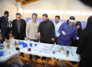 حضور دوباره گروه جهادی پزشکی الکفیل در استان بوشهر