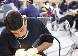 خدمات درمانی گروه جهادی پزشکی الکفیل در استان بوشهر +تصویر