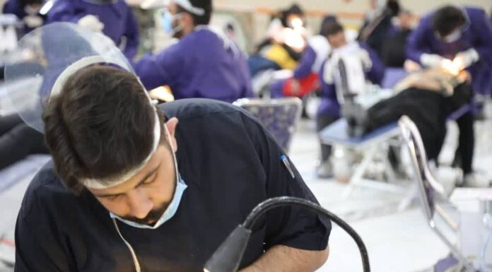 خدمات درمانی گروه جهادی پزشکی الکفیل در استان بوشهر +تصویر