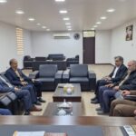 دیدار اعضای شورای اسلامی بخش دلوار با فرماندار تنگستان