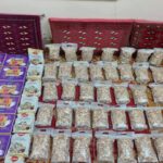 توزیع ۱۰۰بن خرید آجیل و ۱۰۰ بسته آجیل و شکلات توسط جهادگران شهید احمدی جوان شهرستان بوشهر