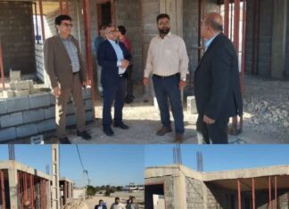 ساختمان جدید اداره برق شهر ریز شهرستان جم در هفته دولت به بهرهبرداری میرسد