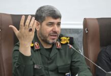 نشست فرمانده سپاه امام صادق(ع) استان بوشهر با مسئولان شهرستان دشتستان