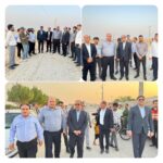 افتتاح و آغاز عملیات اجرایی ۶ پروژه راهداری در شهرستان بوشهر