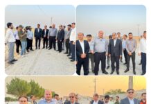 افتتاح و آغاز عملیات اجرایی ۶ پروژه راهداری در شهرستان بوشهر