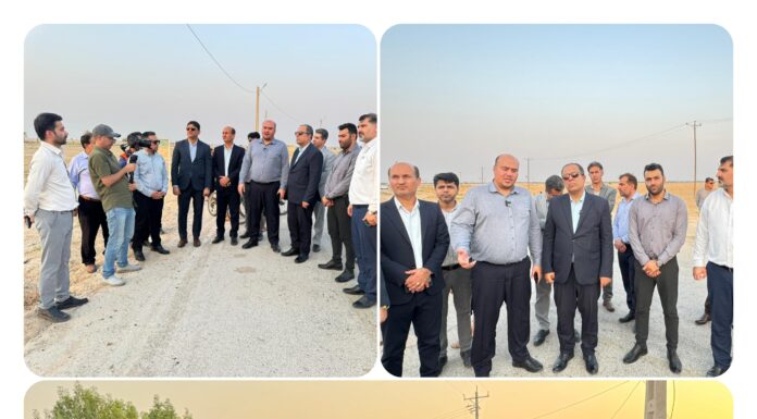 افتتاح و آغاز عملیات اجرایی ۶ پروژه راهداری در شهرستان بوشهر
