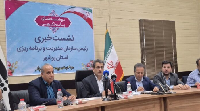 کسب رتبه برتر استان بوشهر در اعتبارات عمرانی